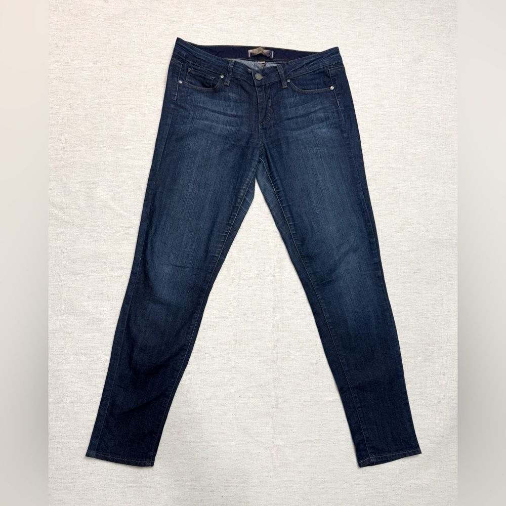Paige Womens Blue Jeans Size 29 Dark Wash Denim Skinny Classic Preppy